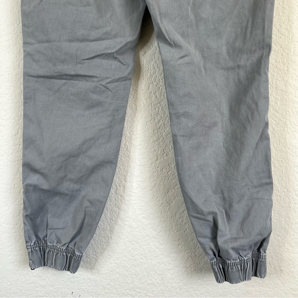 Aeropostale men’s M Gray joggers with drawstring elastic waste and cuffed - Picture 7 of 14